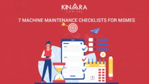 Machine maintenance checklist for MSMEs