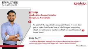 Employee Spotlight - Piyush