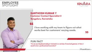 Employee spotlight - Santhosh