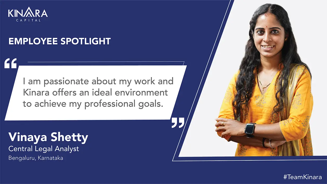 Employee Spotlight - Vinaya Shetty