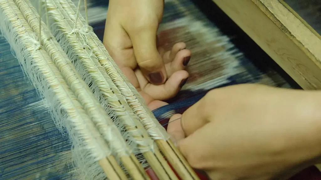 Handloom Industry Weaving